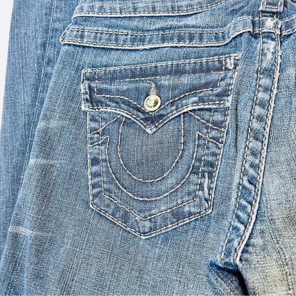 True Religion jeans Disco Joey Flare jeans mid rise Little stretch Size 29 - Picture 12 of 15